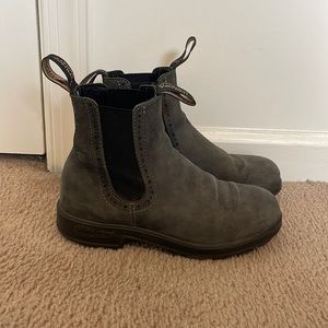 High Top Gray Blundstones Size 7 US 4 AU